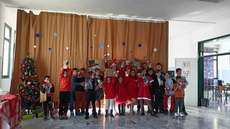 Το Πνεύμα των Χριστουγέννων στο σχολείο μας!