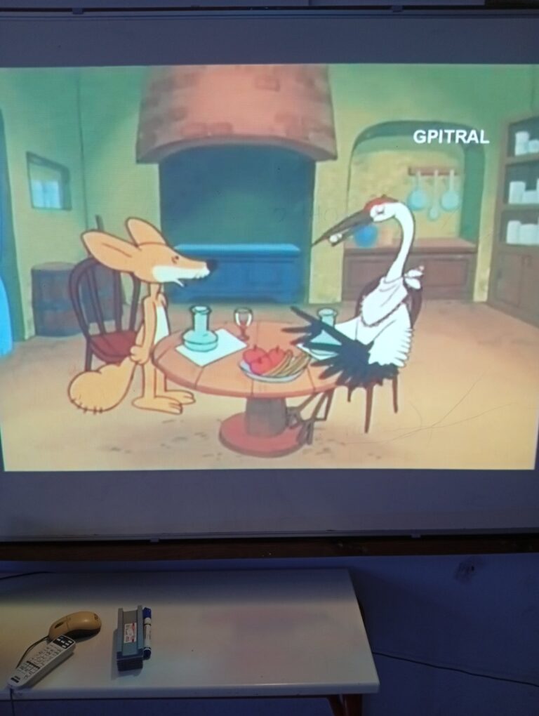 Η αλεπού και το λελέκι!